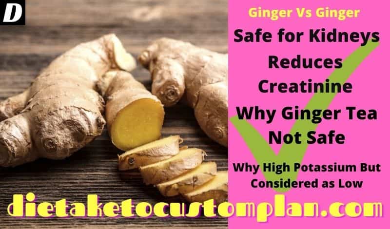 Ginger Potassium On Kidney
