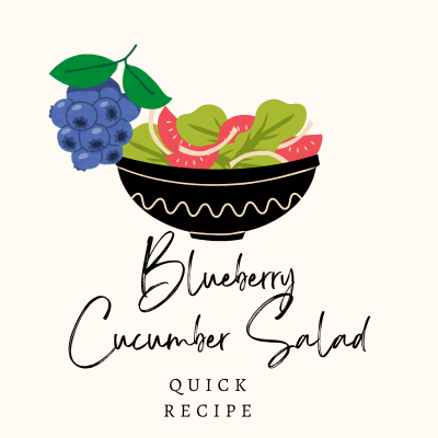Blueberry Cucumber Salad