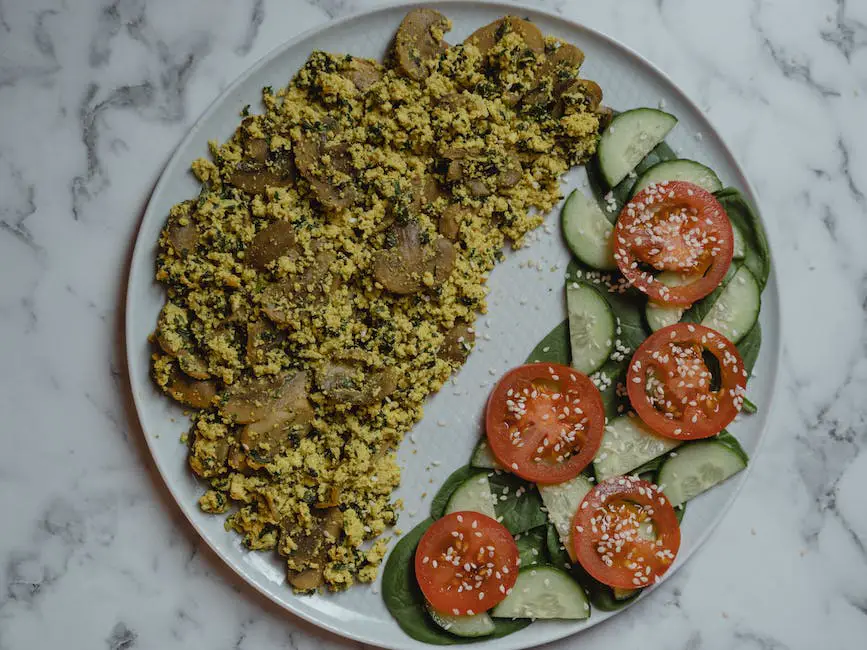 A plate filled with low carb diet-friendly foods such as meat, fish, eggs, vegetables, and healthy fats like butter, symbolizing the low carb diet and its benefits.